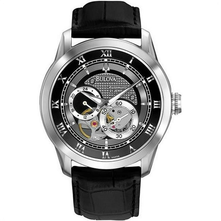 Buy Bulova Mens Automatic Skeleton Watch: Luxury Design & Precision Engineering