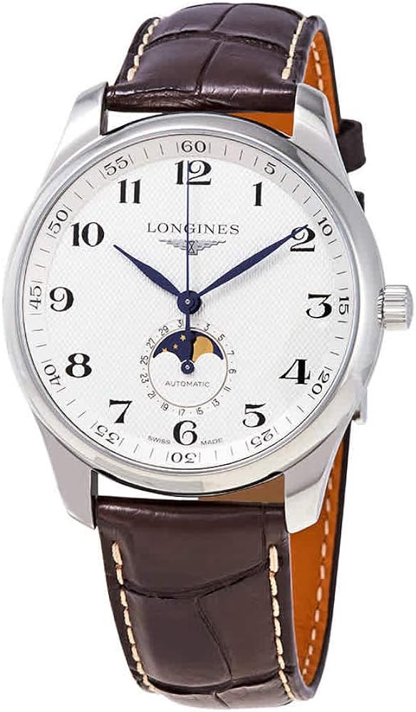 Discover the Longines Master Automatic Moonphase Mens Watch: Elegant & Timeless