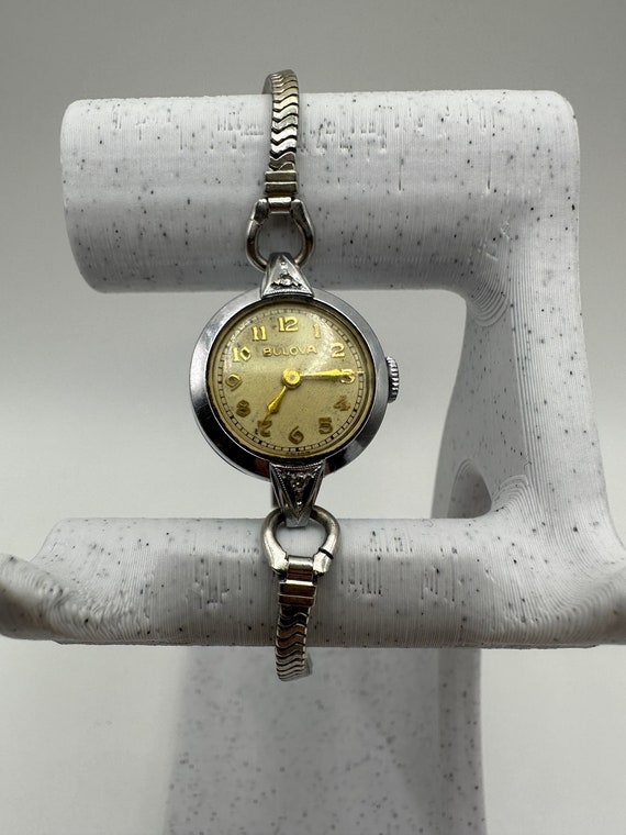 Authentic Bulova 10K Gold Womens Watch: A Timeless Vintage Treasure