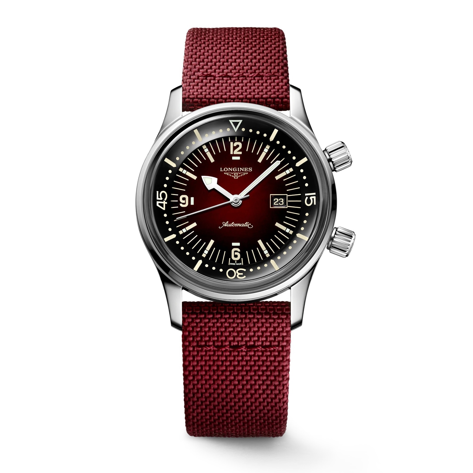 Discover the Longines Legend Diver Automatic Mens Watch: Vintage Style & Modern Precision