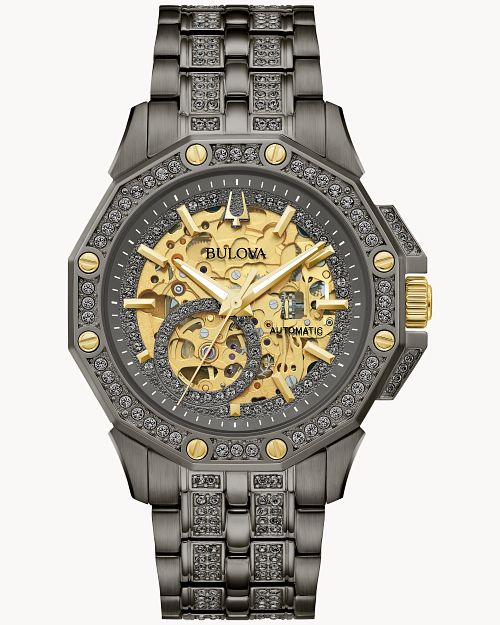 Bulova Octava Crystal Mens Watch 98A293: Luxury Meets Affordability