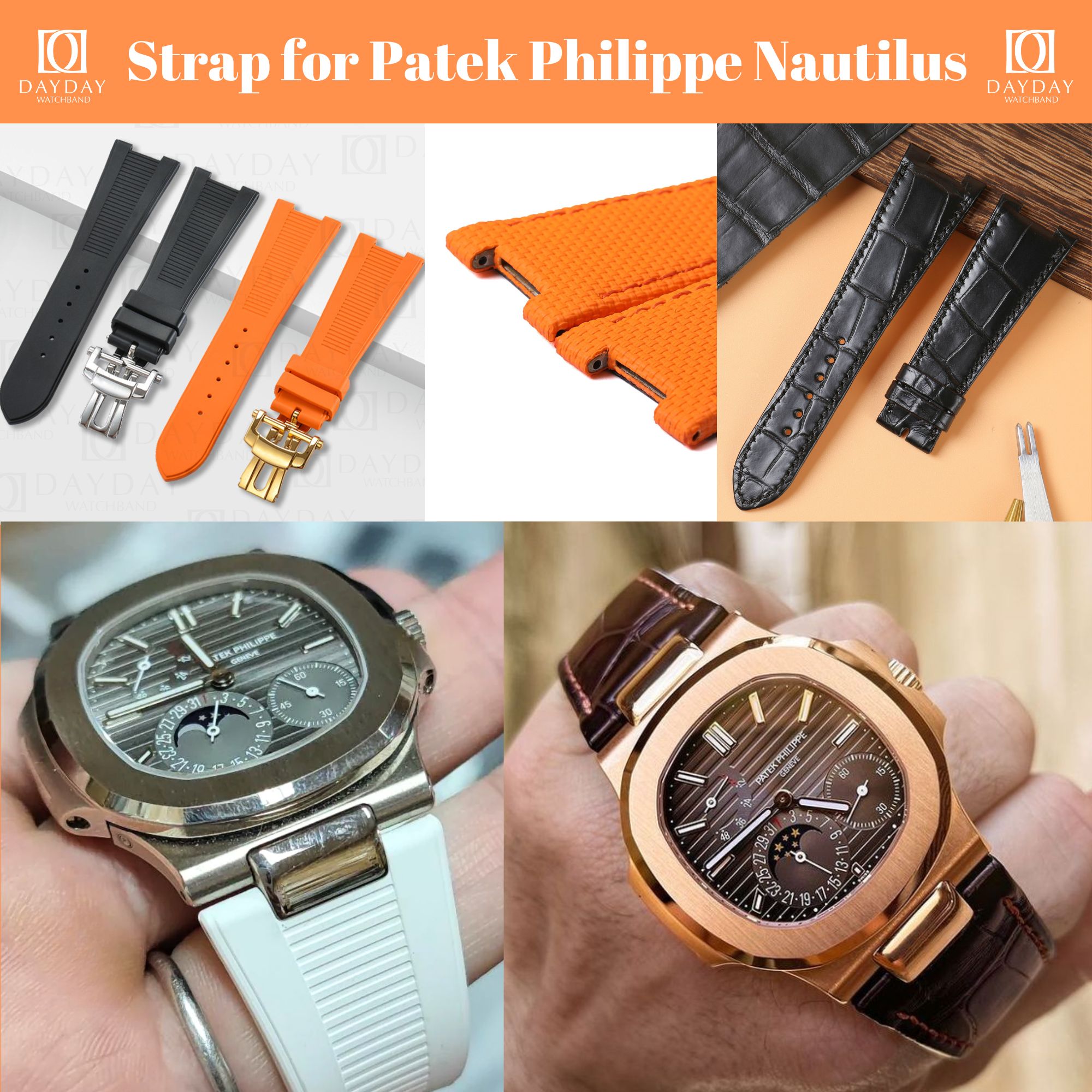 Find Your Perfect Patek Philippe Band: Leather, Rubber, and More