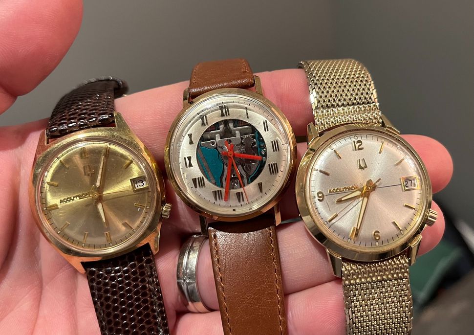 bulova accutron watches vintage