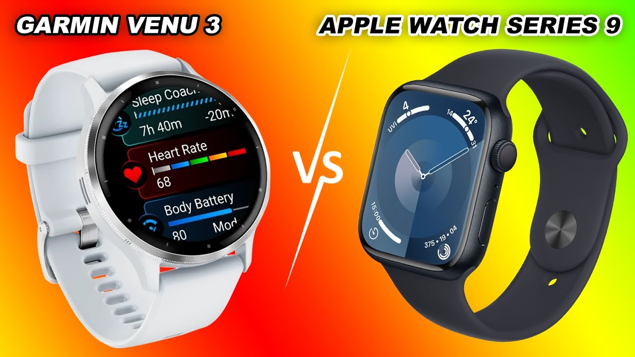 Apple Watch Series 9 vs Garmin Venu 3S: Which Smartwatch Reigns Supreme?