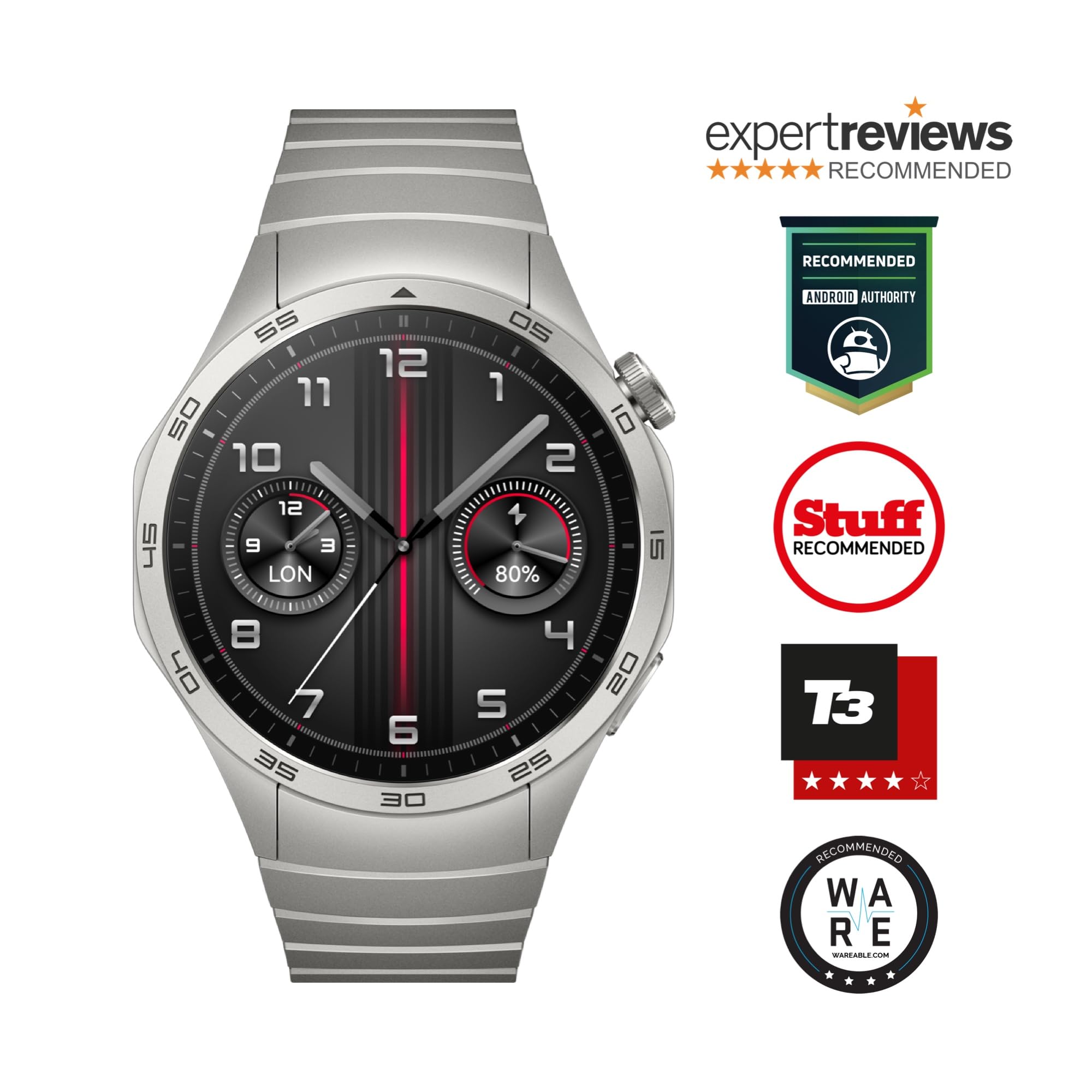 Huawei Watch GT4 46mm Phoenix Stainless Steel: Best Smartwatch for Fitness & Style