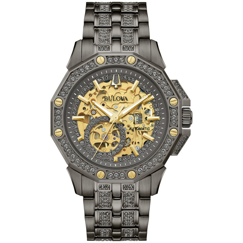 Shop the Bulova Octava Crystal Men's Watch for Timeless Style