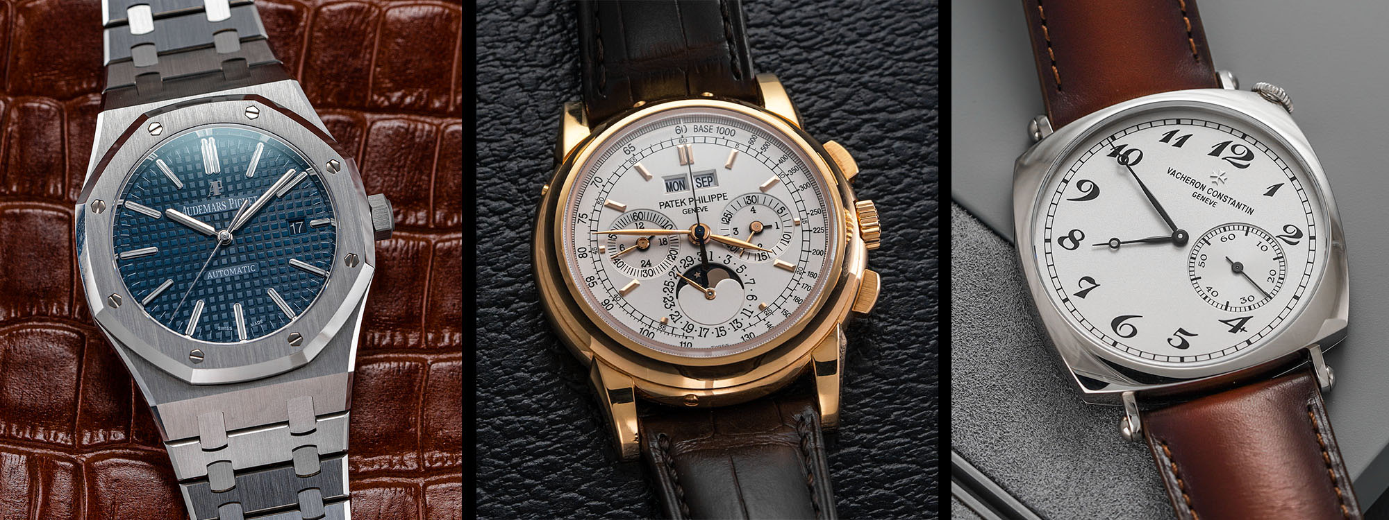 Patek Philippe, Audemars Piguet, and Vacheron Constantin: The Holy Trinity of Luxury Watches