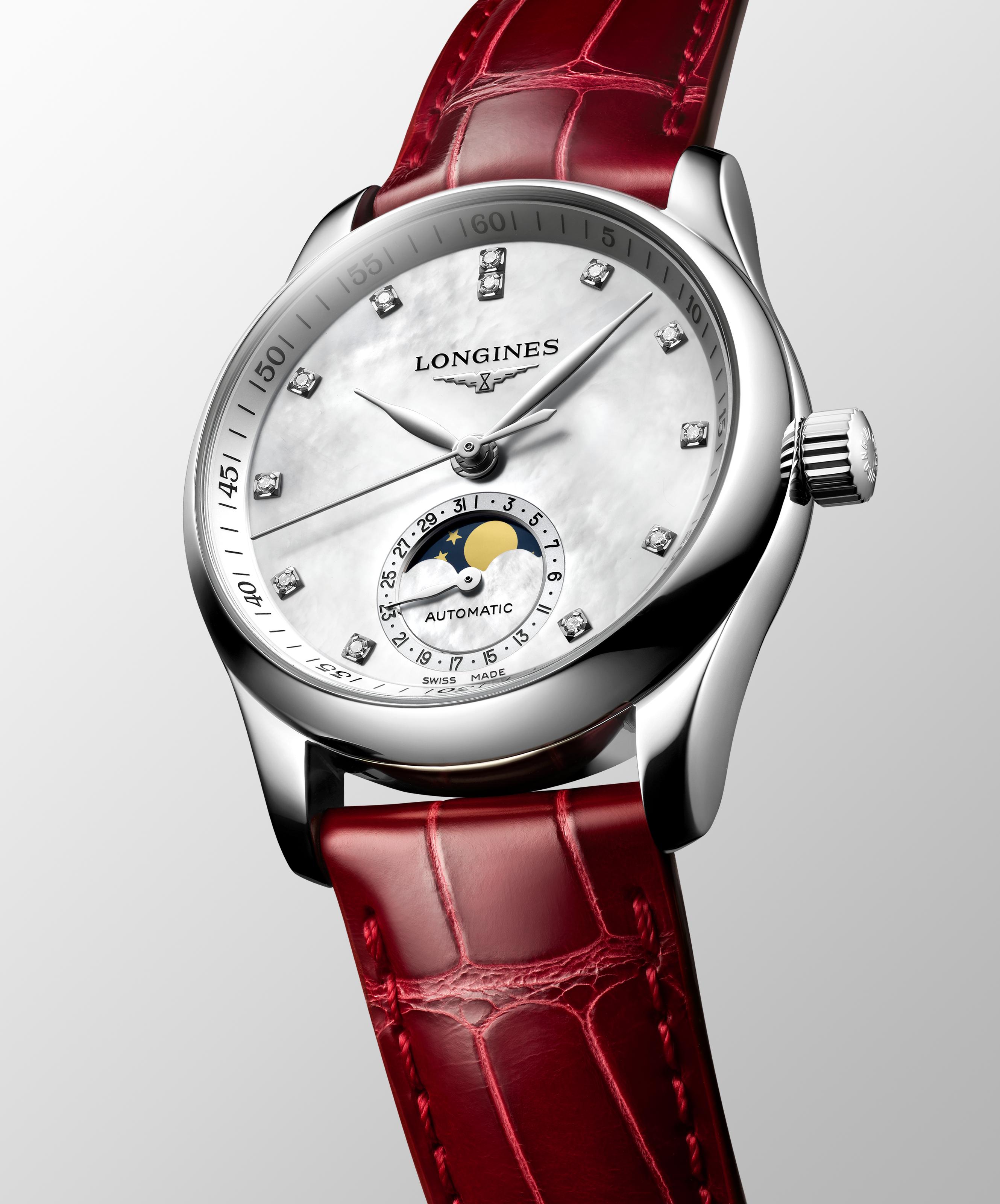 Discover the Beauty of the Longines Ladies Moonphase Watch – A Perfect Blend of Style & Function