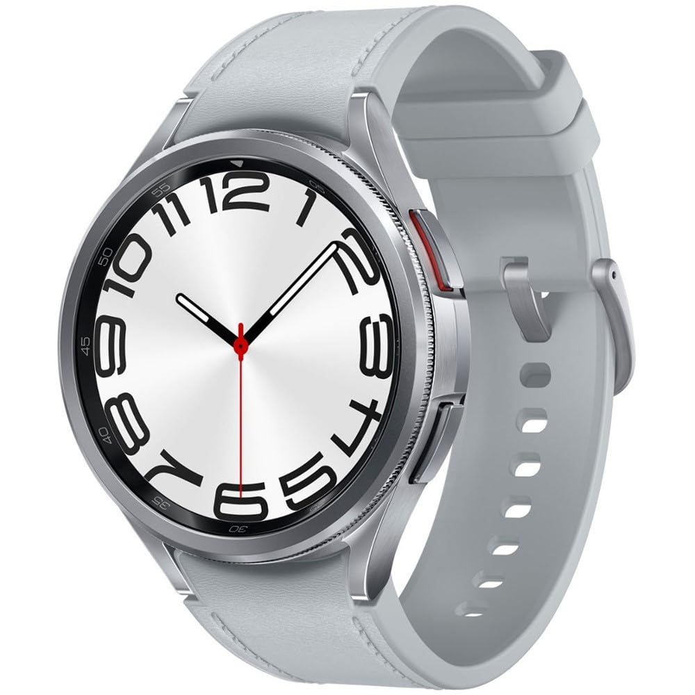 Buy Samsung Galaxy Watch 6 Classic 47mm Silver: Advanced Health Tracking & Elegant Design