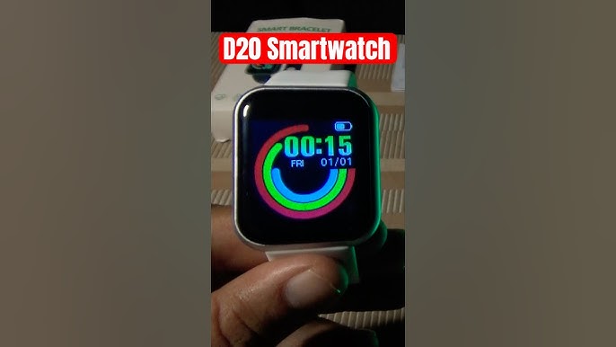 smart watch d20 review