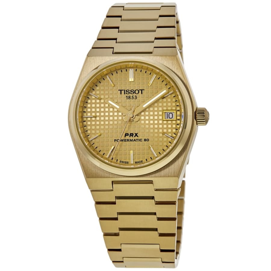 tissot womens watch automatic gold