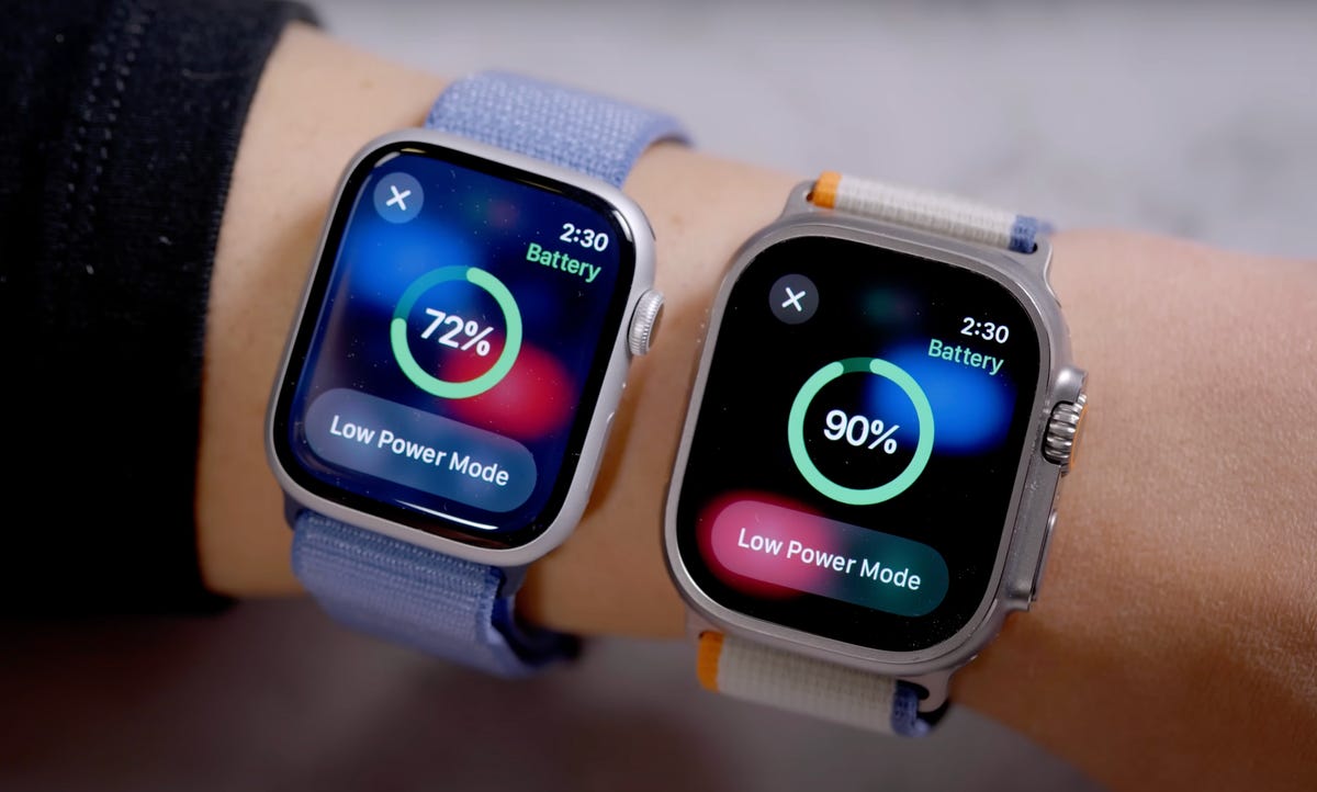 Apple Watch Series 9 vs Ultra 2: Battery Life Comparison