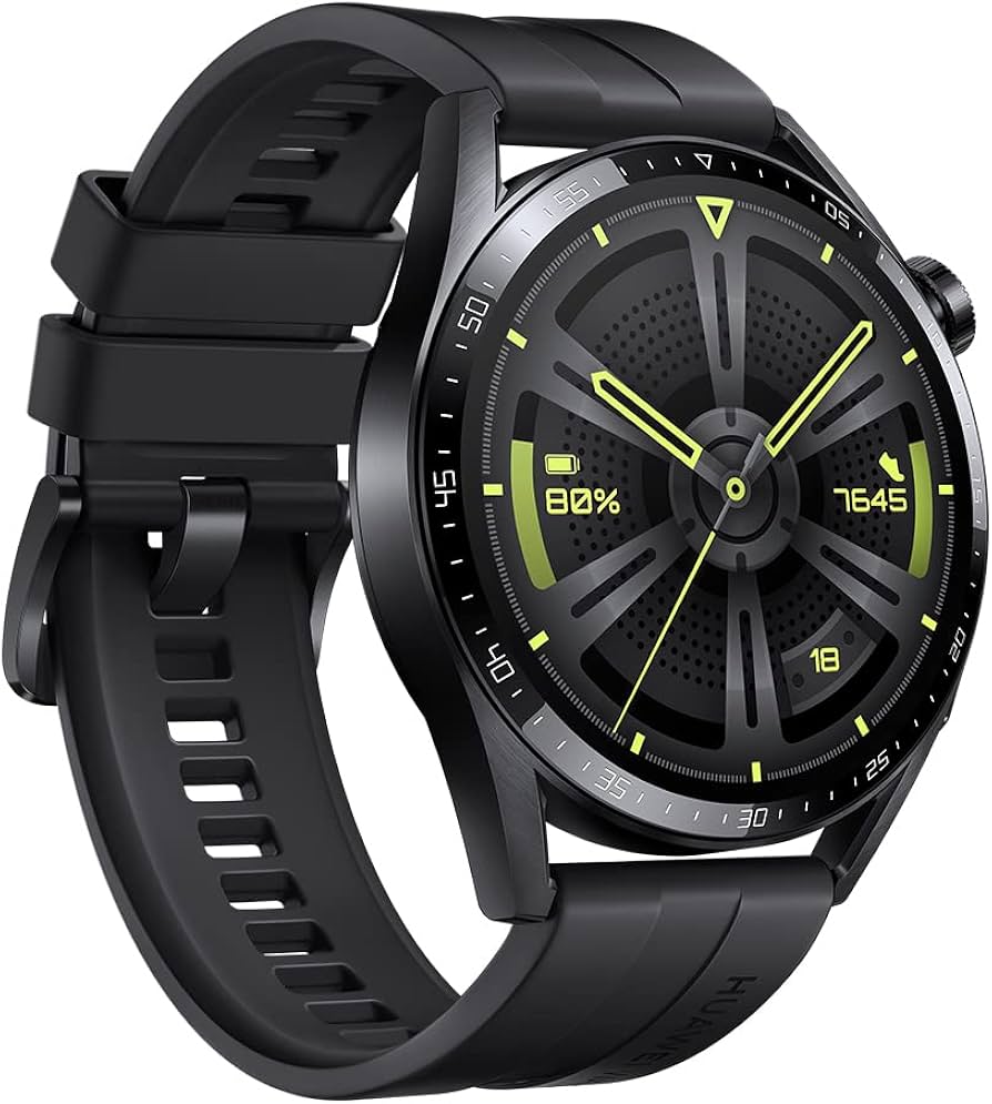 Buy Huawei Watch GT3 46mm Black – Official Warranty & Fast Shipping