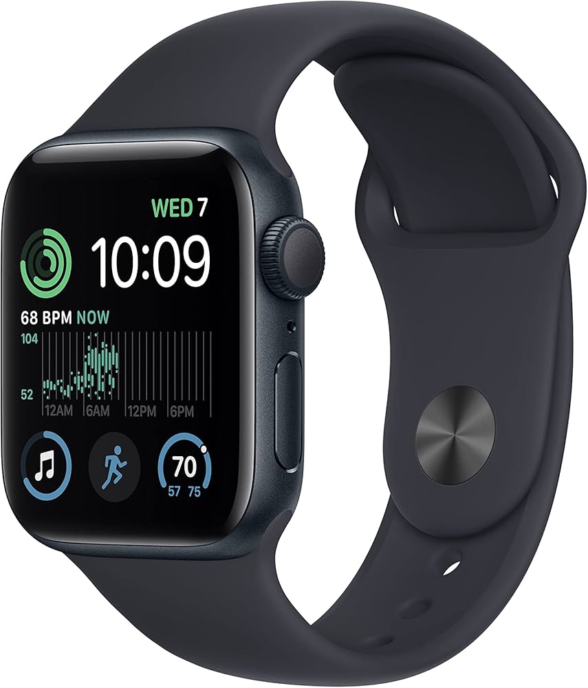 Apple Watch SE 40mm GPS - Midnight Aluminium Case & Midnight Sport Band (2023)