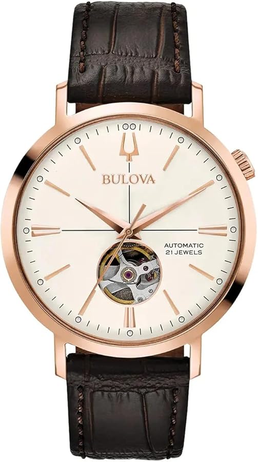 Shop Bulova Mens New Automatic Watches for Classic Elegance