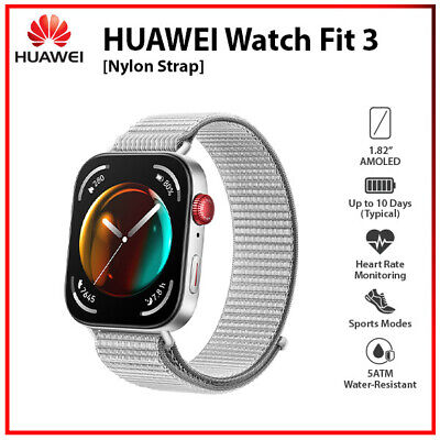 смарт-часы huawei watch fit 3 nfc grey