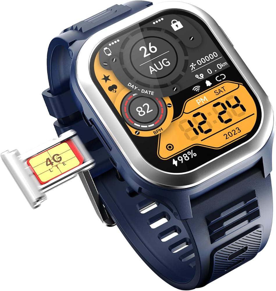 fire boltt 4g pro smartwatch sim card