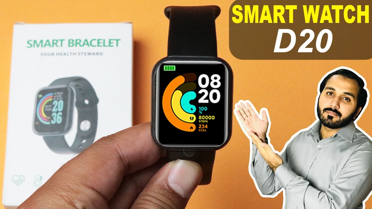 smart watch d20 review