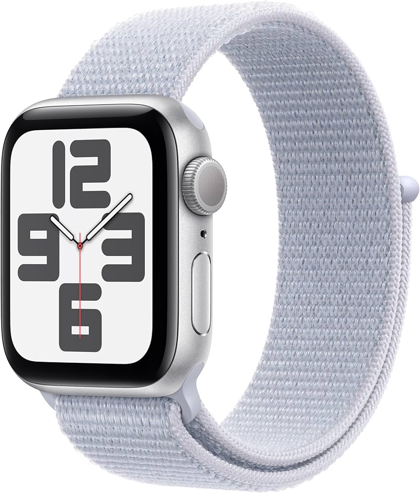 Shop Apple Watch SE 40mm GPS (2023) Aluminum Case with Sport Loop – Fitness & Health Tracking