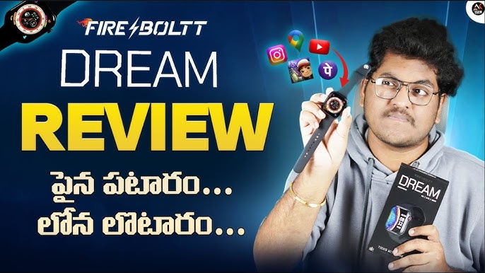 Fire Boltt Dream Android Wristphone Unboxing & Full Review in Telugu