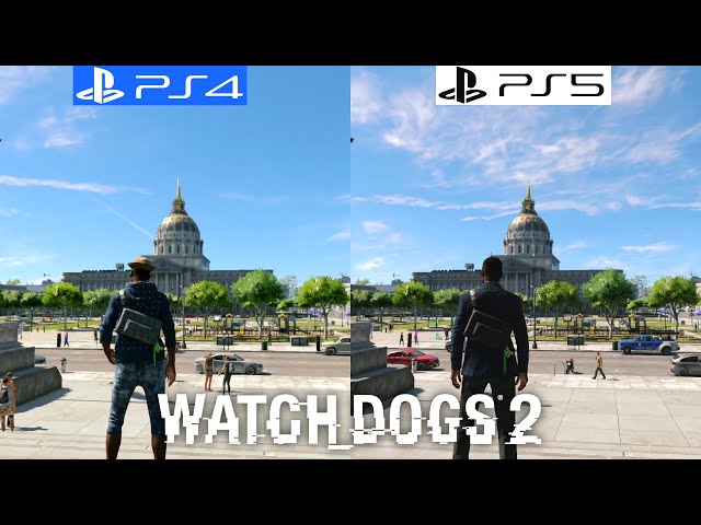 watch dogs 2 ps5 vs pc