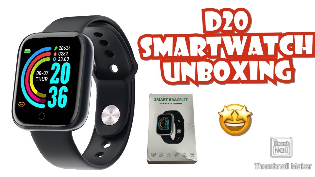 smart watch d20 review