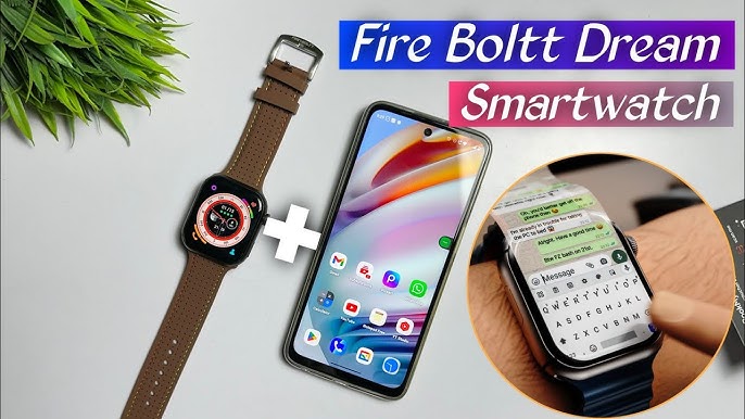 Fire Boltt Dream Watch: Easy Bluetooth Pairing with Your Phone