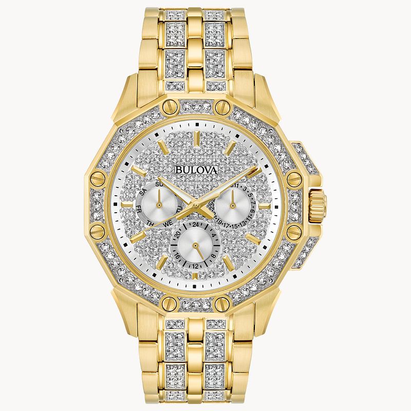 Bulova Mens Crystal Octava Watch: A Stunning Blend of Elegance and Innovation