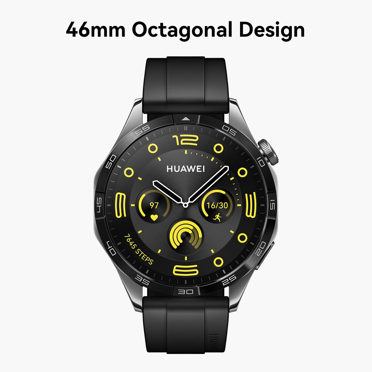 Huawei Watch GT 4 46mm Active Black: Ultimate Smartwatch for Fitness and Daily Use