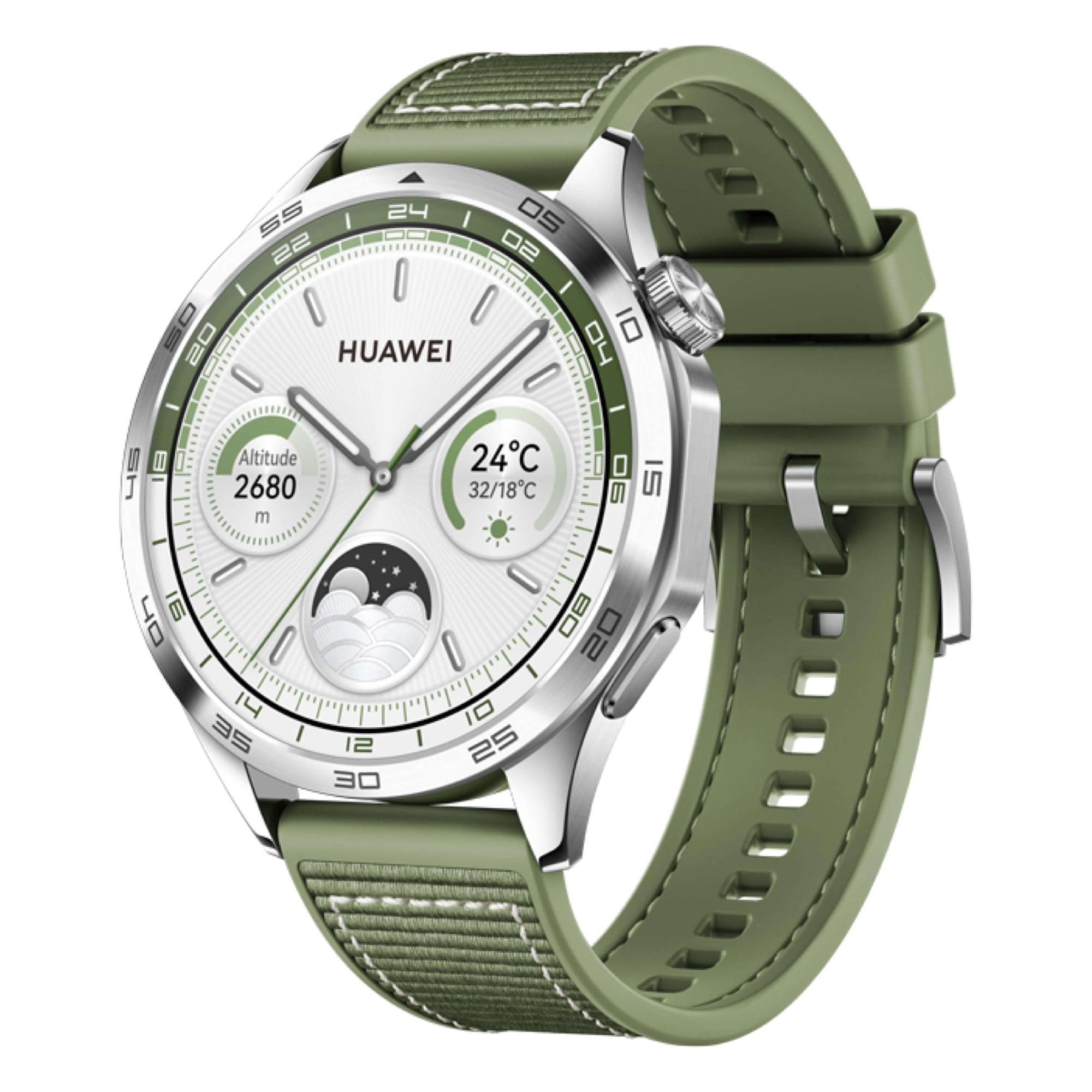 Buy Huawei Watch GT4 Stainless Steel: Waterproof Fitness Smartwatch with Customizable Faces