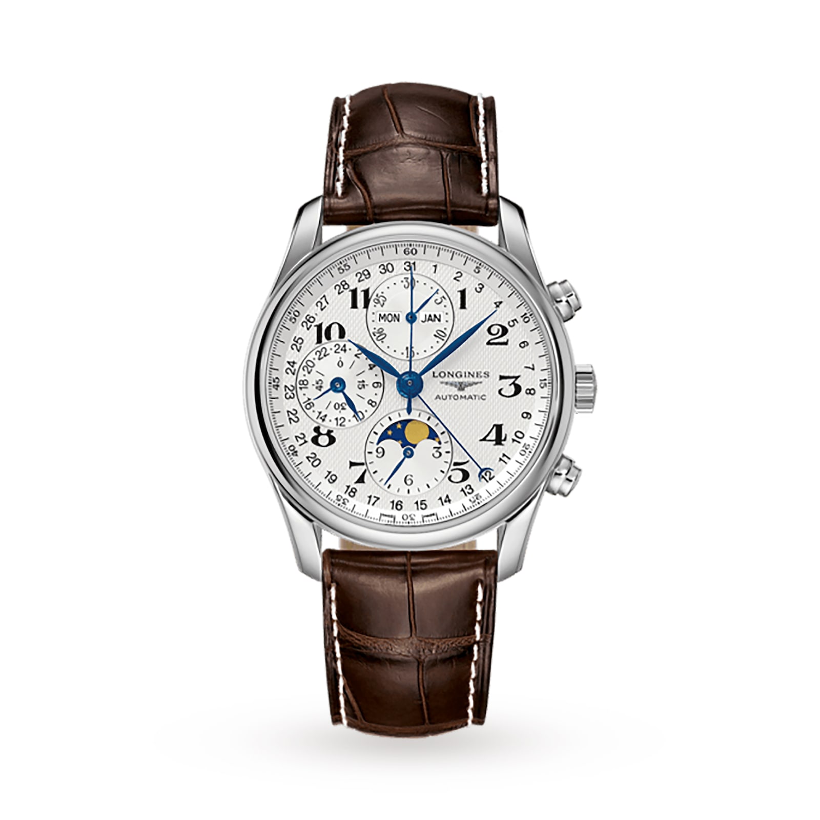 Discover the Elegance of Longines Master Collection Moonphase Mens Watch