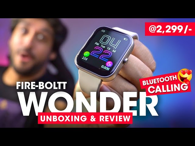 Unboxing the Fire Boltt Android Smartwatch: Key Features and Hands-On Review