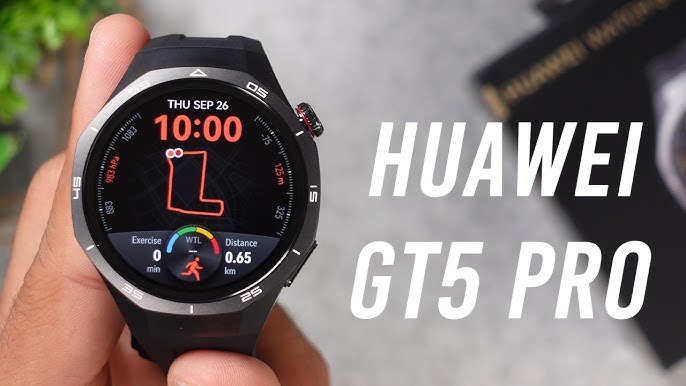 Huawei Watch GT5 41mm Black: Ultimate Smartwatch with Long Battery Life & Enhanced Features