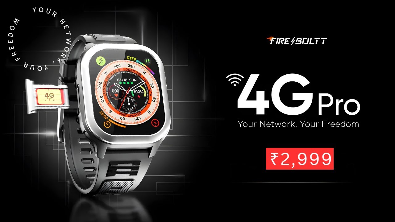 Fire-Boltt 4G Smartwatch with SIM Card: Best Deal and Features Explained in Kannada