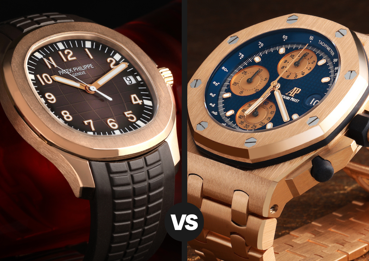 Patek Philippe Aquanaut vs Audemars Piguet Royal Oak: A Detailed Comparison