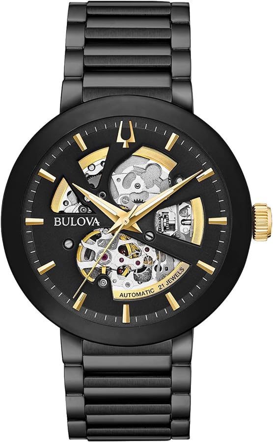 Discover the Bulova Mens 48mm Automatic Watch – Stylish & Precise