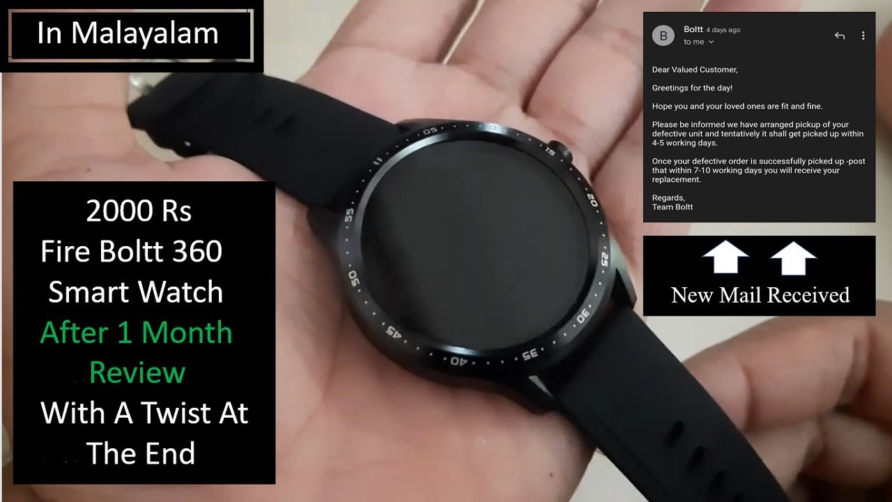 Fire Boltt Android Smartwatch Malayalam Review: Best Features and Affordable Price