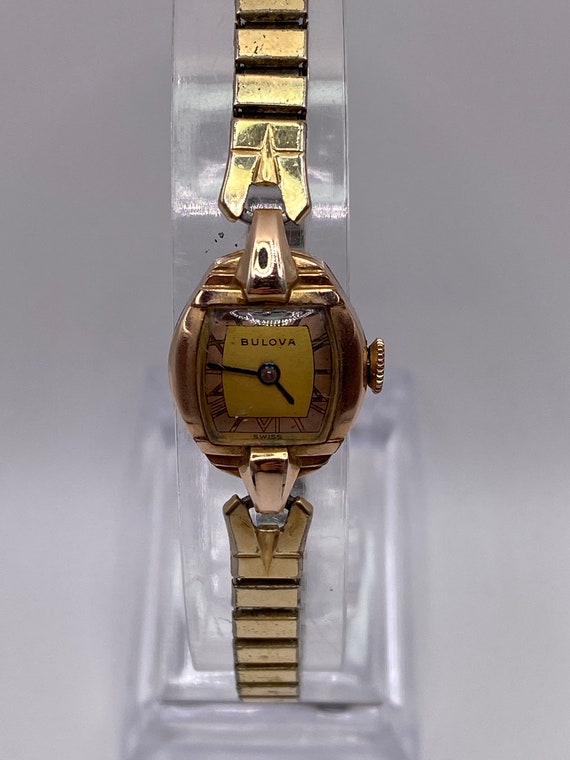 Authentic Bulova 10K Gold Womens Watch: A Timeless Vintage Treasure