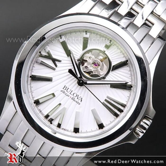 bulova accu-swiss automatic mens watch