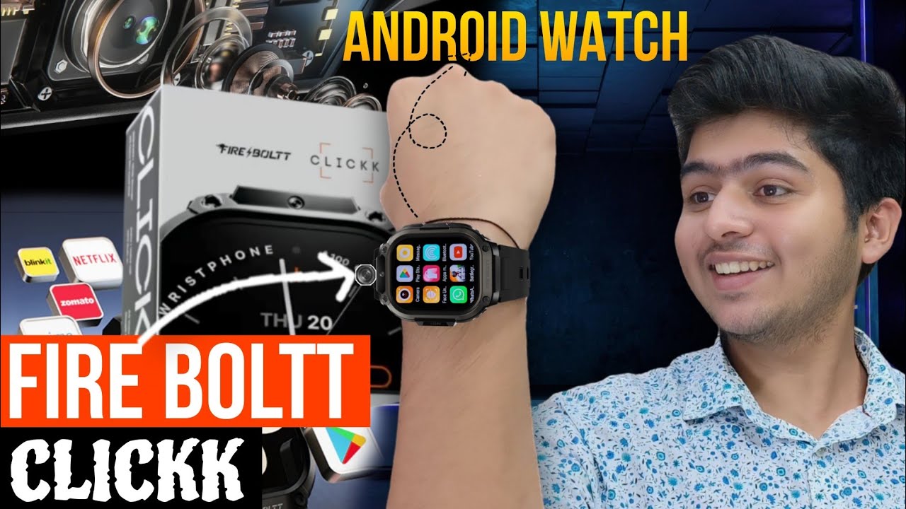 Unboxing the Fire Boltt Android Smartwatch: Key Features and Hands-On Review