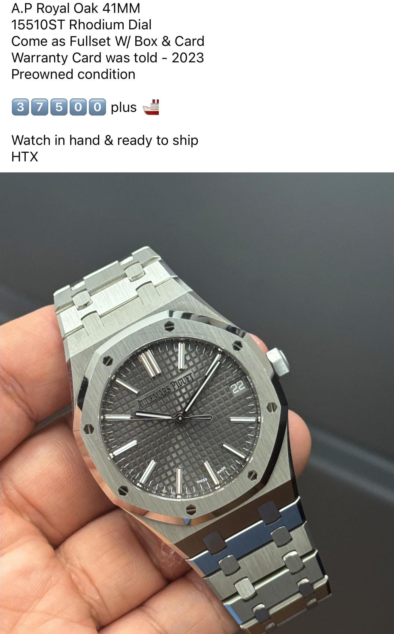 Audemars Piguet Royal Oak Price Increase 2024: What Reddit Users Say About Pay Monthly Plans in Singapore