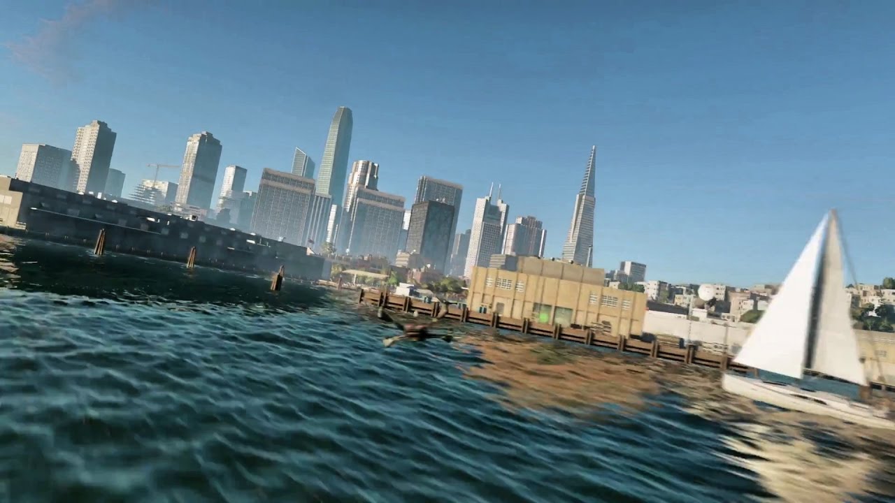 watch dogs 2 san francisco trailer