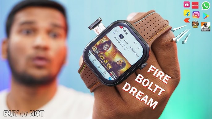 Fire Boltt 4G Smart Watch SIM Card Review in Telugu: Key Features & Performance