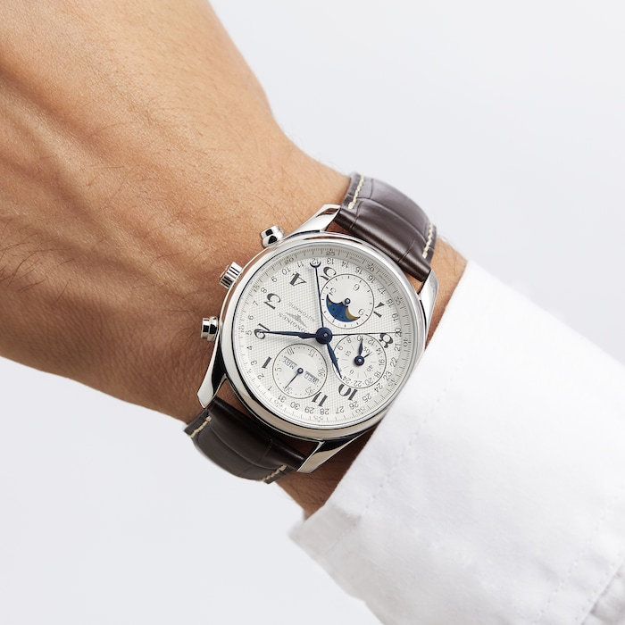 Discover the Elegance of Longines Master Collection Moonphase Mens Watch