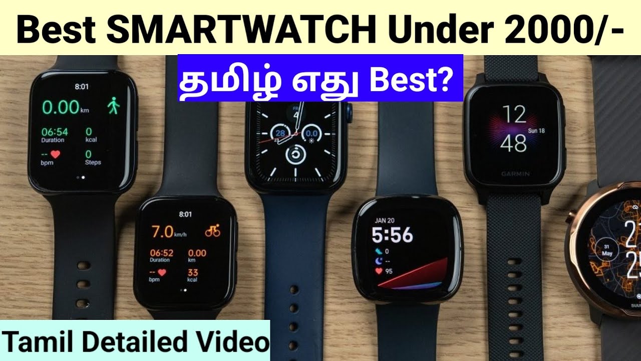 Best Smartwatch for Men Under 2000 in Tamil – Top Picks for 2024