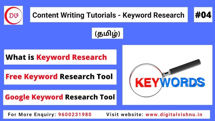 Mastering Google Keyword Planner: How to Use It Effectively in Tamil