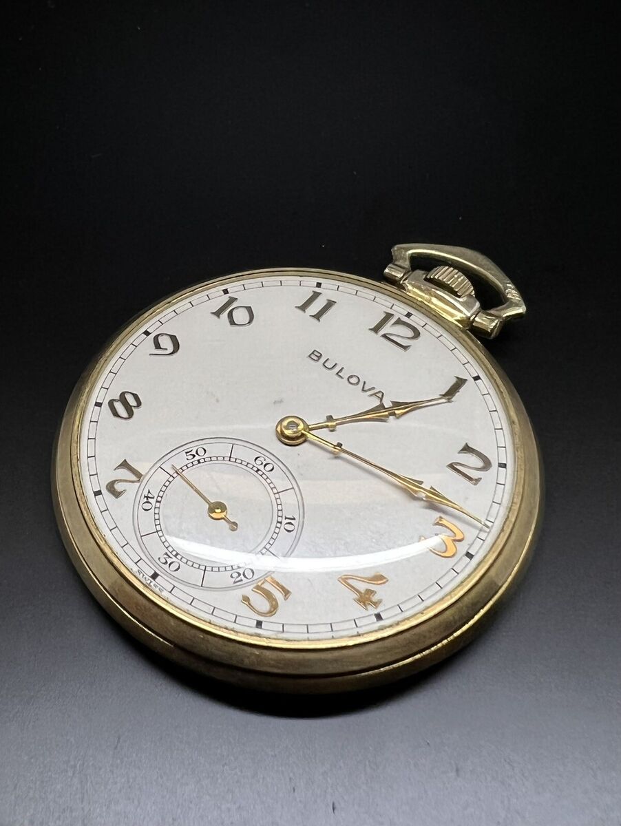 Shop Bulova Pocket Watches for Men – Vintage & Modern Designs